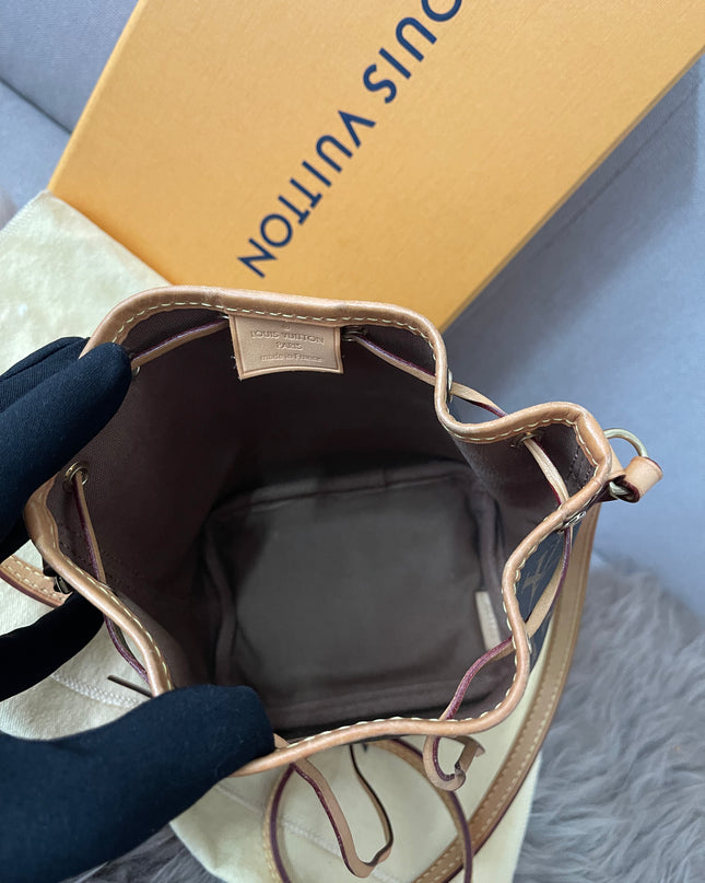 Preloved Authentic Louis Vuitton Nano Noé Bag