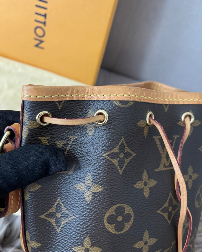 Preloved Authentic Louis Vuitton Nano Noé Bag