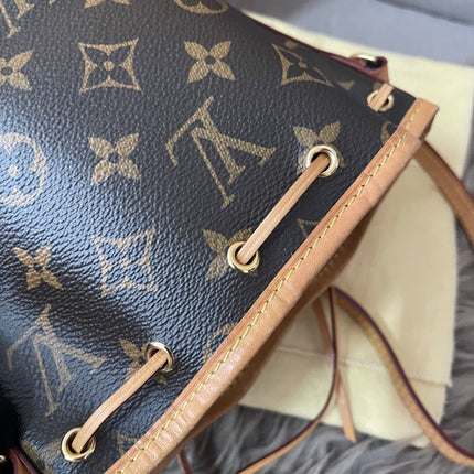 Preloved Authentic Louis Vuitton Nano Noé Bag