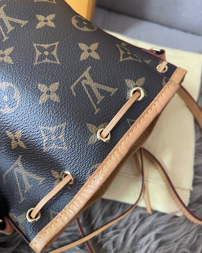 Preloved Authentic Louis Vuitton Nano Noé Bag