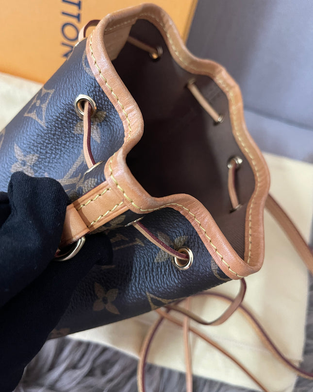 Preloved Authentic Louis Vuitton Nano Noé Bag