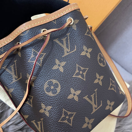 Preloved Authentic Louis Vuitton Nano Noé Bag
