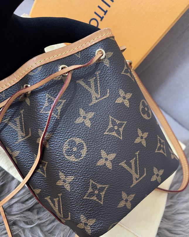 Preloved Authentic Louis Vuitton Nano Noé Bag
