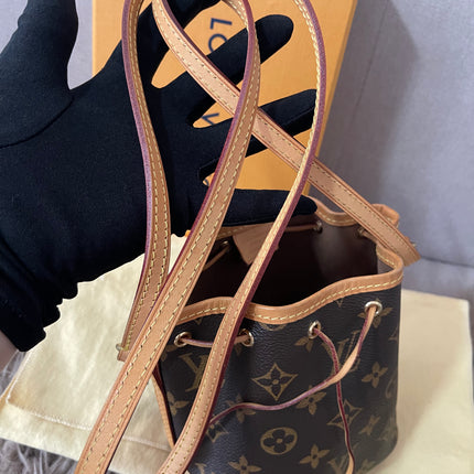 Preloved Authentic Louis Vuitton Nano Noé Bag