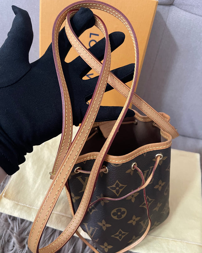 Preloved Authentic Louis Vuitton Nano Noé Bag