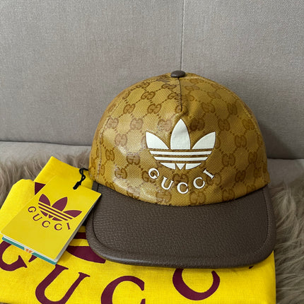 Preloved Authentic Gucci x adidas Baseball Hat Sz M