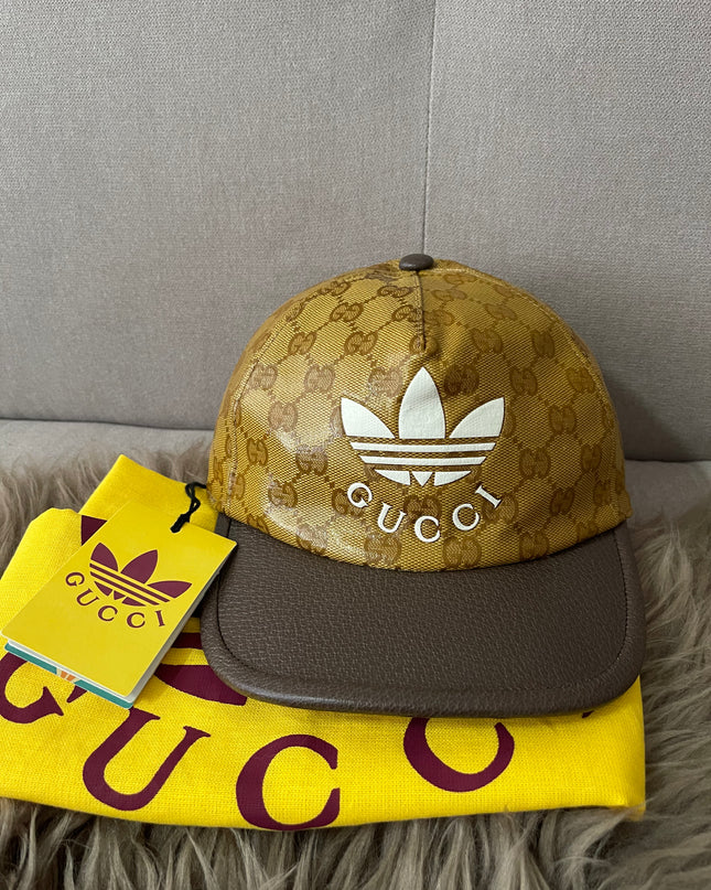 Preloved Authentic Gucci x adidas Baseball Hat Sz M