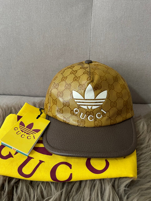 Preloved Authentic Gucci x adidas Baseball Hat Sz M