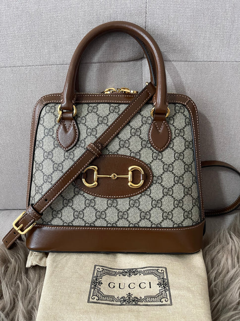 Preloved Authentic Gucci Horsebit 1955 top-handle bag
