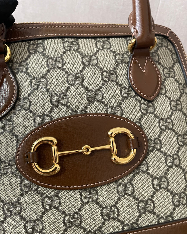 Preloved Authentic Gucci Horsebit 1955 top-handle bag