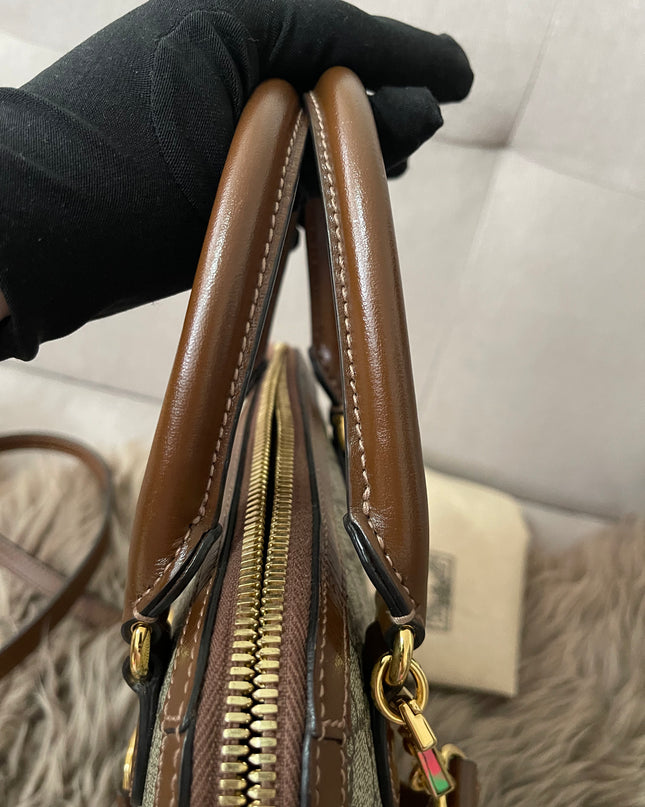 Preloved Authentic Gucci Horsebit 1955 top-handle bag