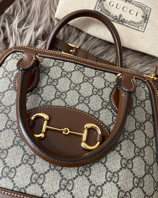 Preloved Authentic Gucci Horsebit 1955 top-handle bag