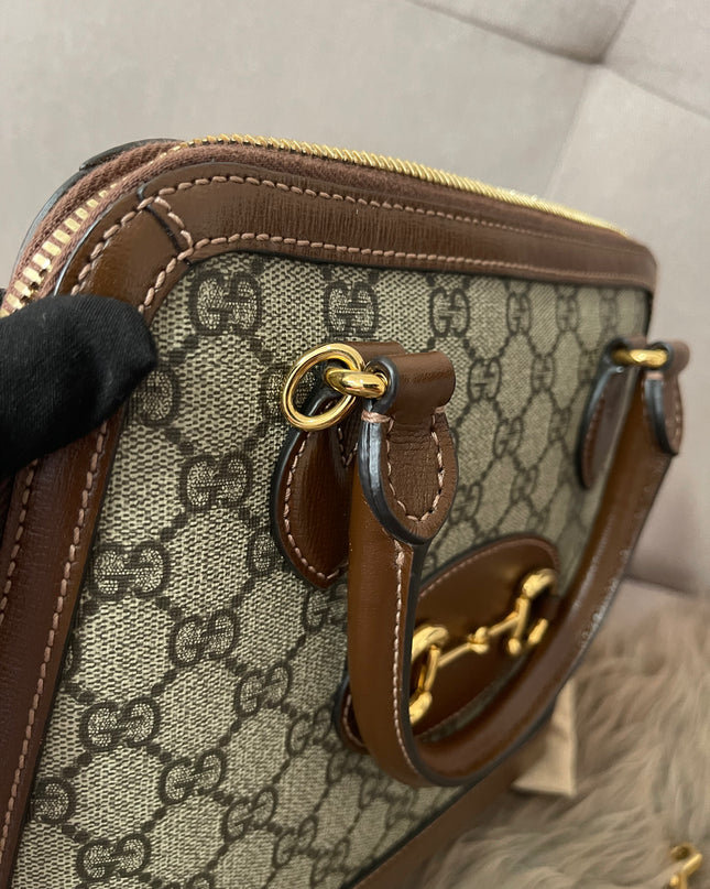 Preloved Authentic Gucci Horsebit 1955 top-handle bag