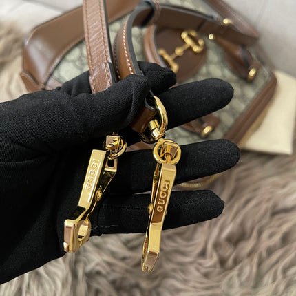 Preloved Authentic Gucci Horsebit 1955 top-handle bag