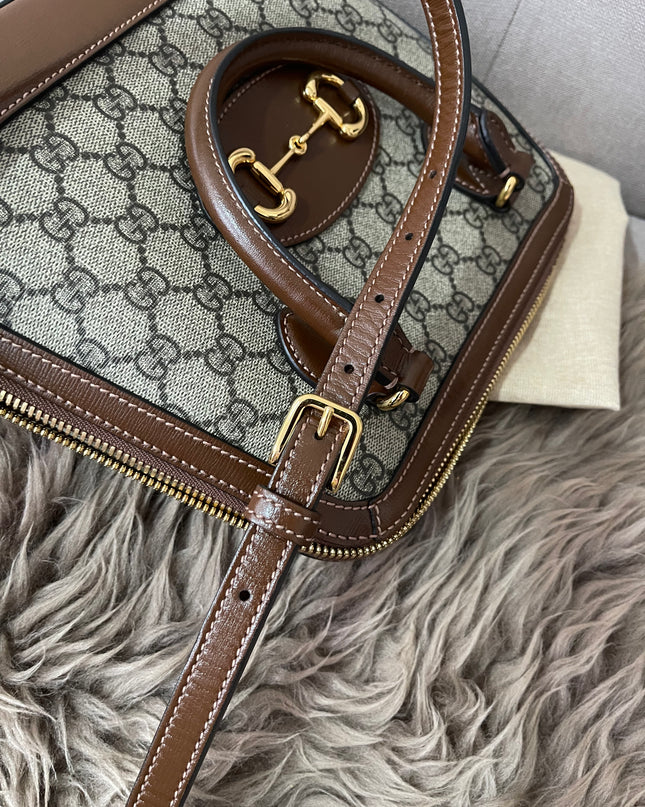 Preloved Authentic Gucci Horsebit 1955 top-handle bag