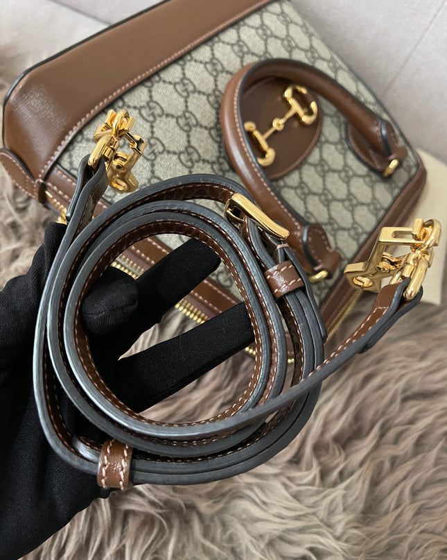 Preloved Authentic Gucci Horsebit 1955 top-handle bag