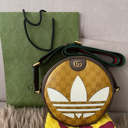 Preloved Authentic Gucci x Adidas Ophidia Round Bag