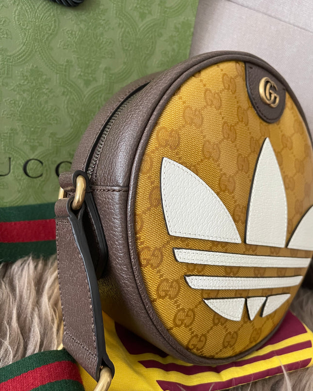 Preloved Authentic Gucci x Adidas Ophidia Round Bag
