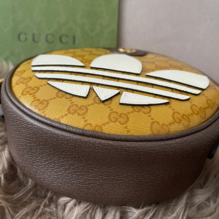Preloved Authentic Gucci x Adidas Ophidia Round Bag