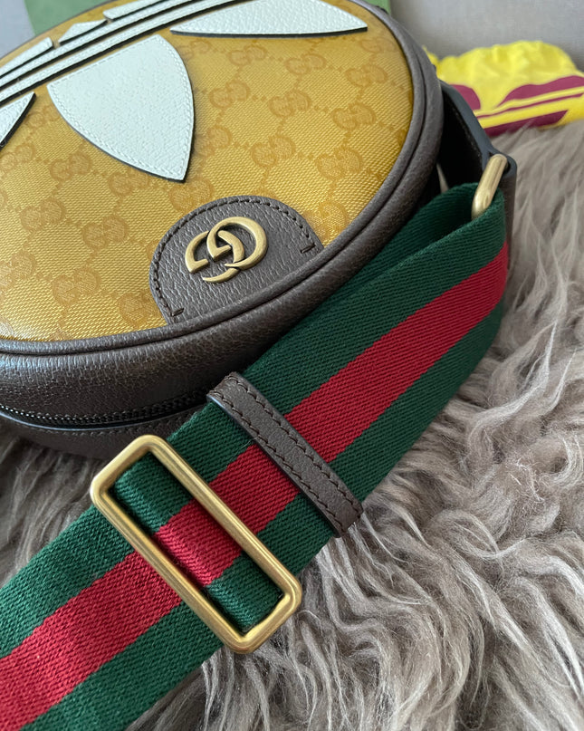 Preloved Authentic Gucci x Adidas Ophidia Round Bag