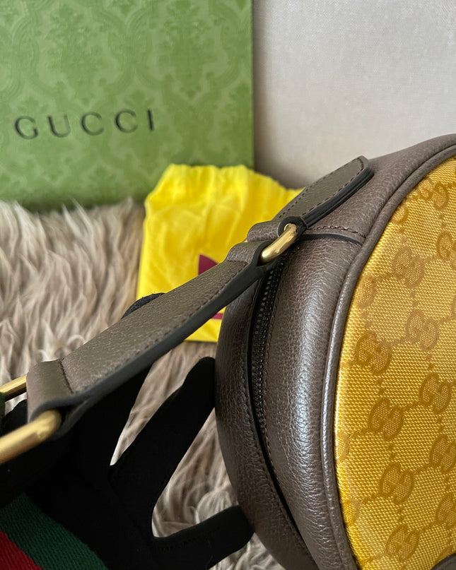 Preloved Authentic Gucci x Adidas Ophidia Round Bag