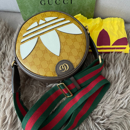 Preloved Authentic Gucci x Adidas Ophidia Round Bag