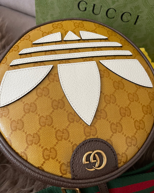 Preloved Authentic Gucci x Adidas Ophidia Round Bag