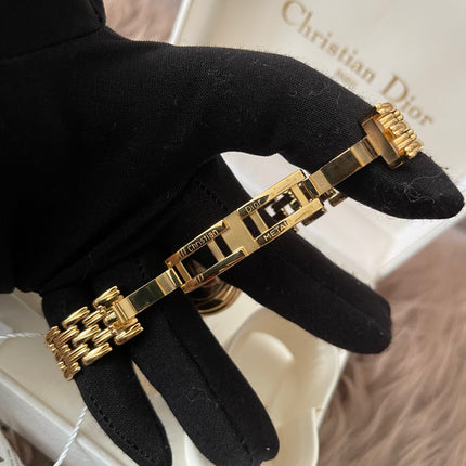 Preloved Authentic Christian Dior Bagheera Black Moon Watch