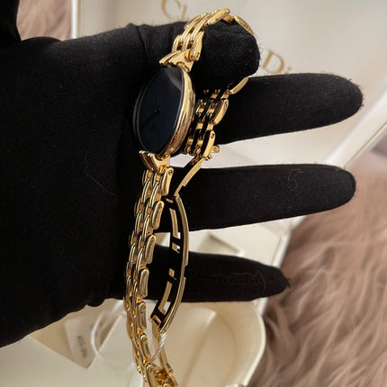 Preloved Authentic Christian Dior Bagheera Black Moon Watch