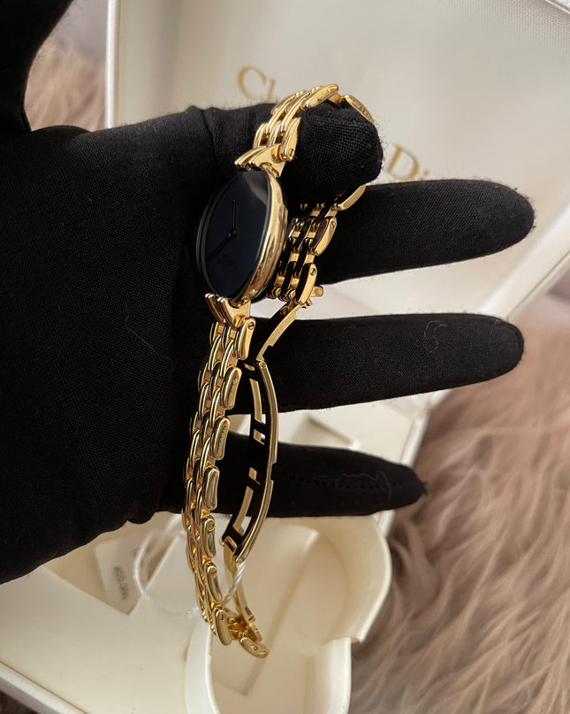 Preloved Authentic Christian Dior Bagheera Black Moon Watch