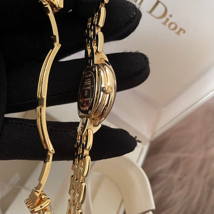 Preloved Authentic Christian Dior Bagheera Black Moon Watch