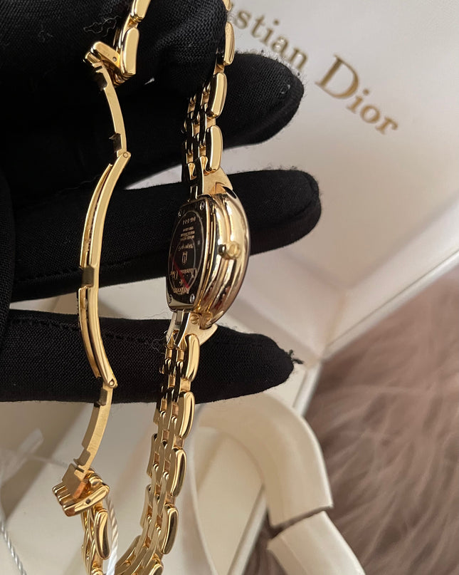 Preloved Authentic Christian Dior Bagheera Black Moon Watch