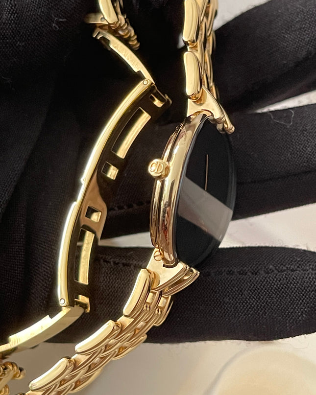 Preloved Authentic Christian Dior Bagheera Black Moon Watch