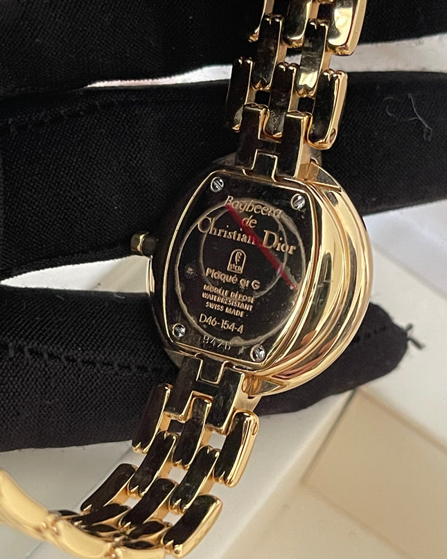 Preloved Authentic Christian Dior Bagheera Black Moon Watch