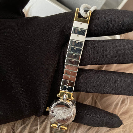 Preloved Authentic Christian Dior Two-Tone Black Dial Vintage Watch