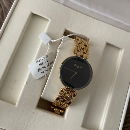 Preloved Authentic Christian Dior Bagheera Black Moon Watch