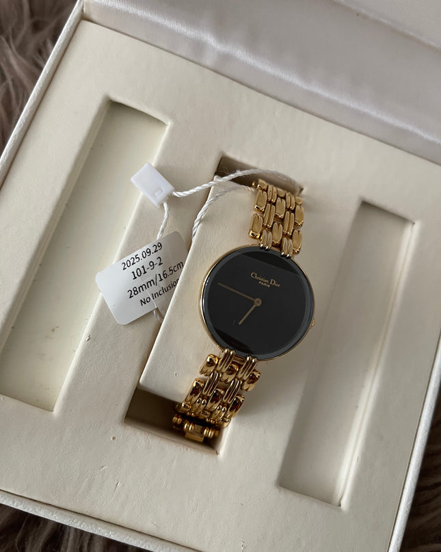 Preloved Authentic Christian Dior Bagheera Black Moon Watch