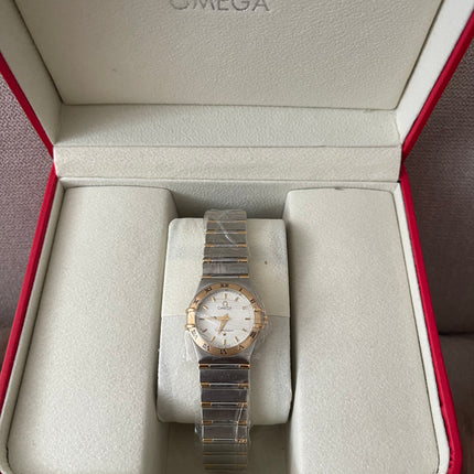 Preloved Authentic Omega Constellation Two‑Tone Ladies Watch