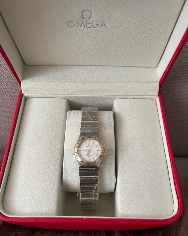 Preloved Authentic Omega Constellation Two‑Tone Ladies Watch