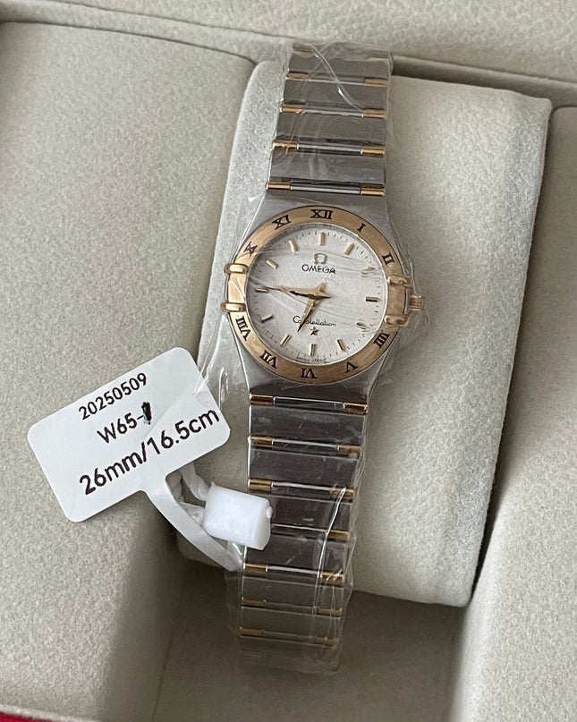 Preloved Authentic Omega Constellation Two‑Tone Ladies Watch