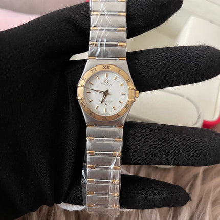 Preloved Authentic Omega Constellation Two‑Tone Ladies Watch