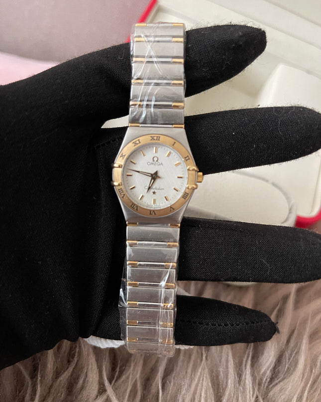 Preloved Authentic Omega Constellation Two‑Tone Ladies Watch
