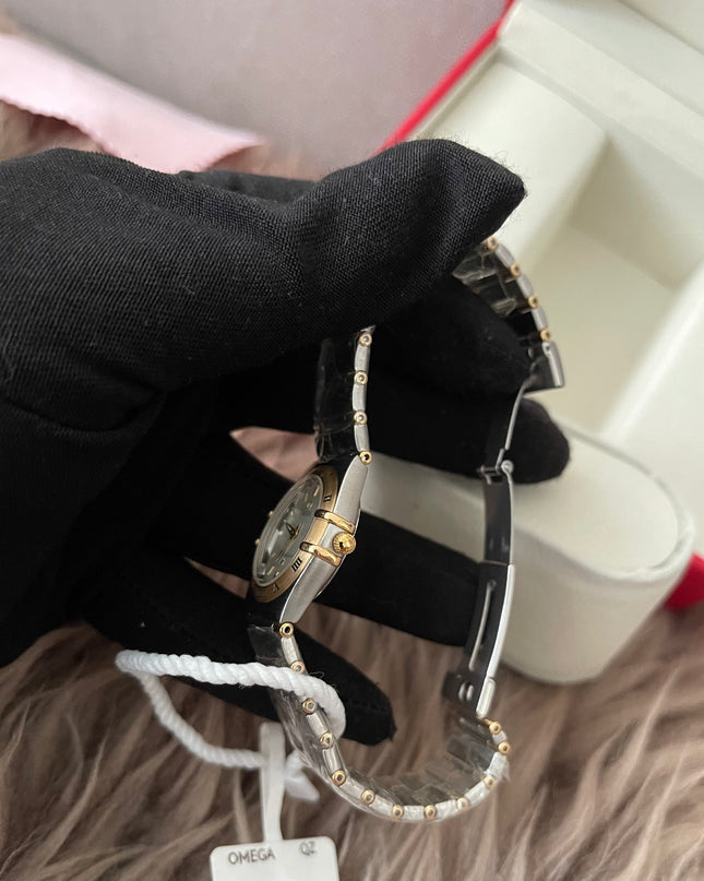 Preloved Authentic Omega Constellation Two‑Tone Ladies Watch