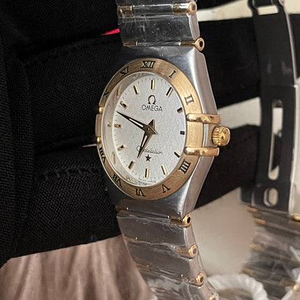 Preloved Authentic Omega Constellation Two‑Tone Ladies Watch