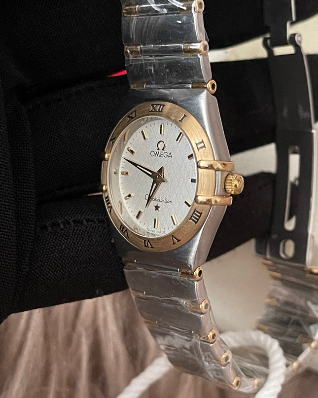 Preloved Authentic Omega Constellation Two‑Tone Ladies Watch