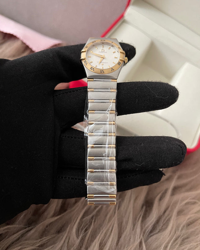 Preloved Authentic Omega Constellation Two‑Tone Ladies Watch