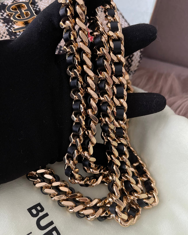 Preloved Authentic Burberry Lola Mini checked crossbody bag