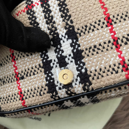 Preloved Authentic Burberry Lola Mini checked crossbody bag