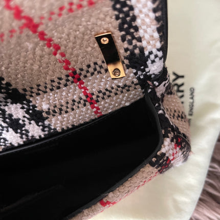 Preloved Authentic Burberry Lola Mini checked crossbody bag