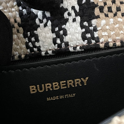 Preloved Authentic Burberry Lola Mini checked crossbody bag